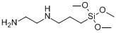 CAS:1760-24-3_N-(beta-氨乙基)-gama-氨丙基三甲氧基硅烷的分子結構
